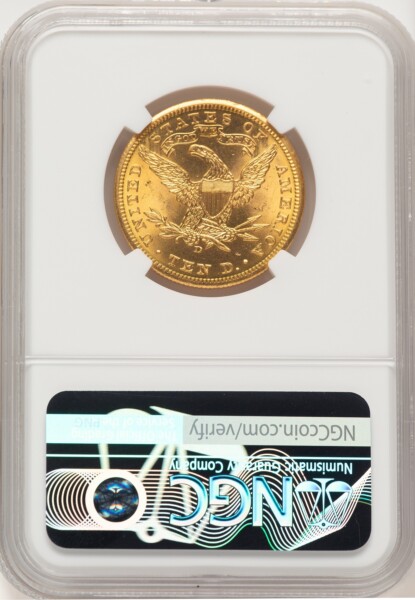 1906-D $10 66 NGC