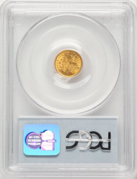 1853 G$1 64 PCGS