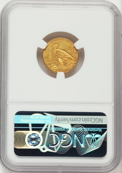 1913 $2 1/2 Brown Label 62 NGC