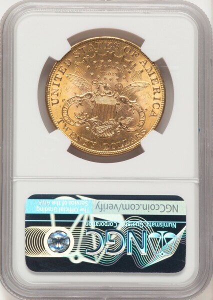 1901 $20 Brown Label 64 NGC