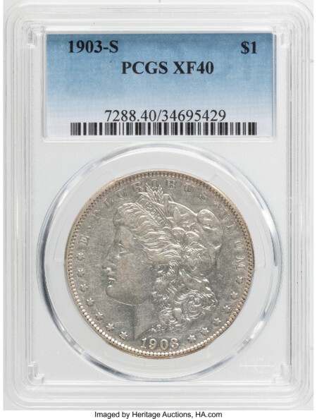 1903-S S$1 40 PCGS