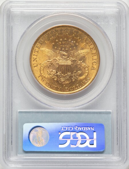1899-S $20 Blue Label 62 PCGS