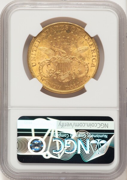 1895 $20 62 NGC