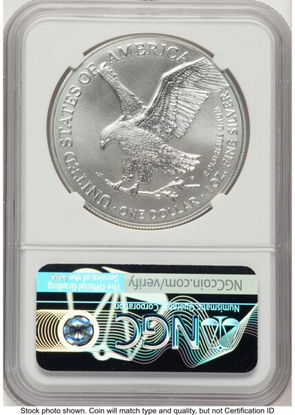 2023-(W) Silver Eagle Red Book 70 NGC