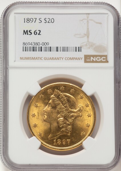 1897-S $20 62 NGC