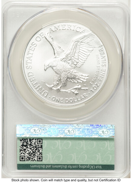 2024 Silver Eagle First Day of Delivery Ron Drzewuki 70 CACG