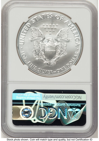 2016 Silver Eagle John Mercanti 70 NGC