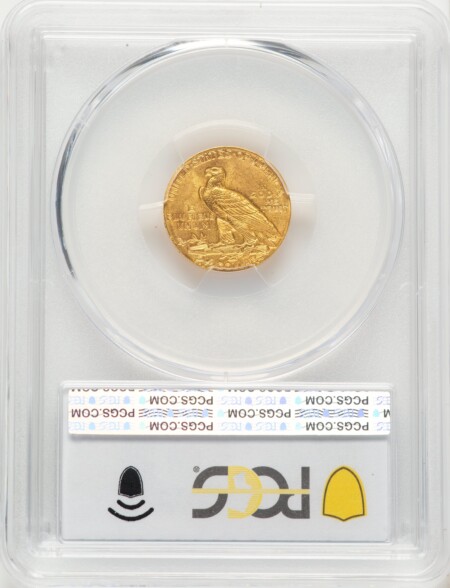 1910 $2 1/2 PCGS Secure 65 PCGS