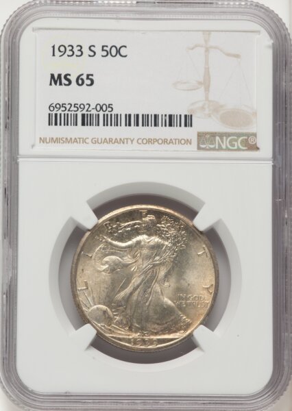 1933-S 50C 65 NGC