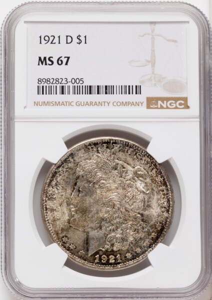 1921-D S$1 67 NGC