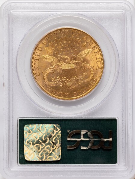 1900 $20 CAC 61 PCGS