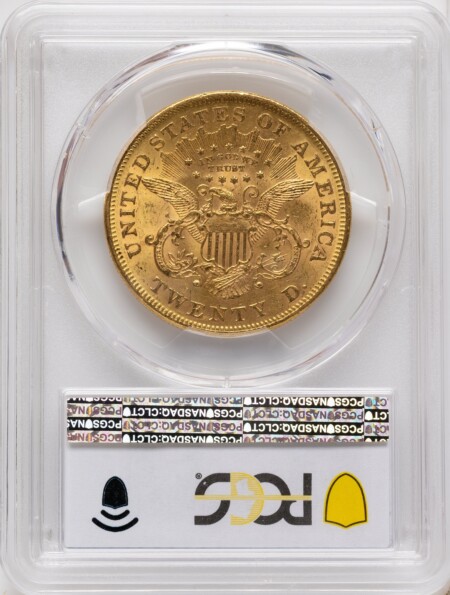 1870 $20 61 PCGS