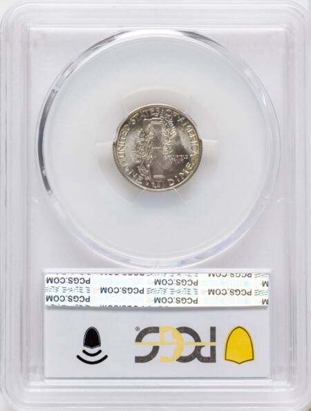 1939-S 10C, FB PCGS Secure 67 PCGS