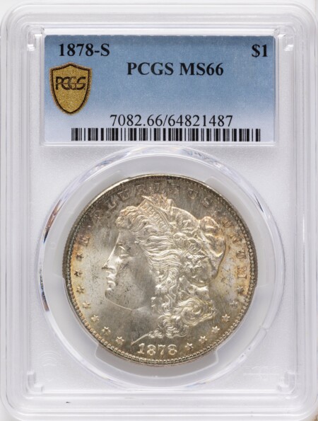 1878-S S$1 PCGS Secure 66 PCGS