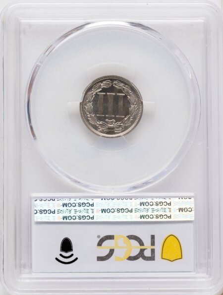 1889 3CN PCGS Secure 66 PCGS