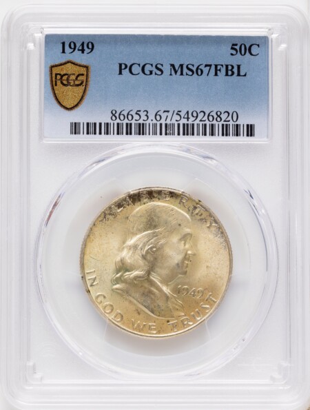 1949 50C, MS,  FL PCGS Secure 67 PCGS