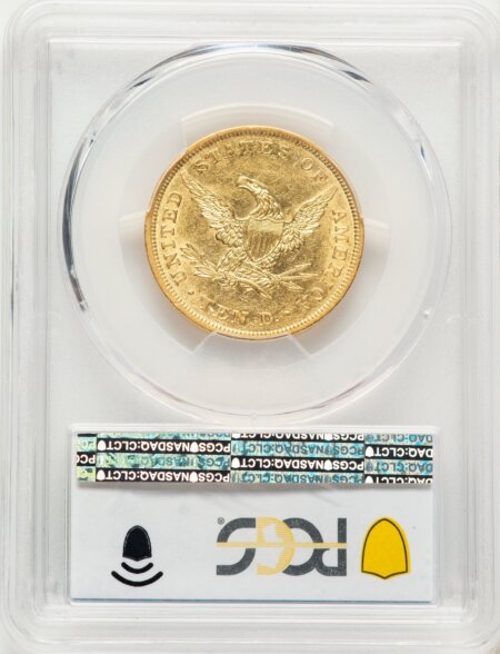 1838 $10 PCGS Secure 58 PCGS