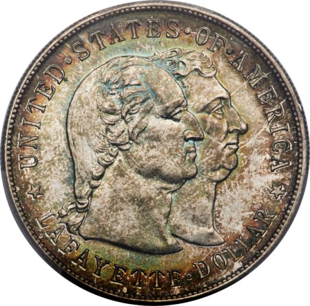 1900  Lafayette Dollar, DuVall 2-C, MS CAC PCGS Secure PCGS Plus 66 PCGS