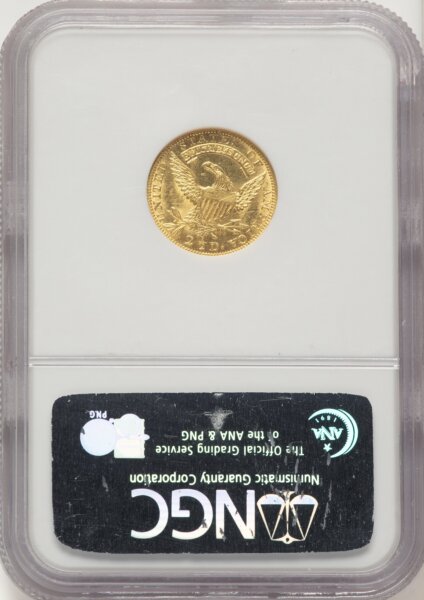 1829 $2 1/2 63 NGC