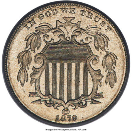 1879 5C 66 PCGS