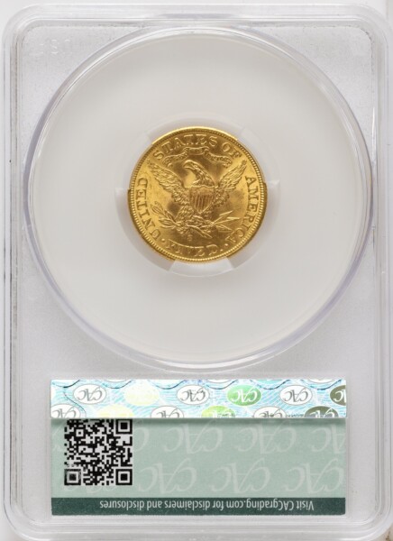 1901-S $5 64 CACG