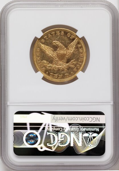 1861 $10 58 NGC