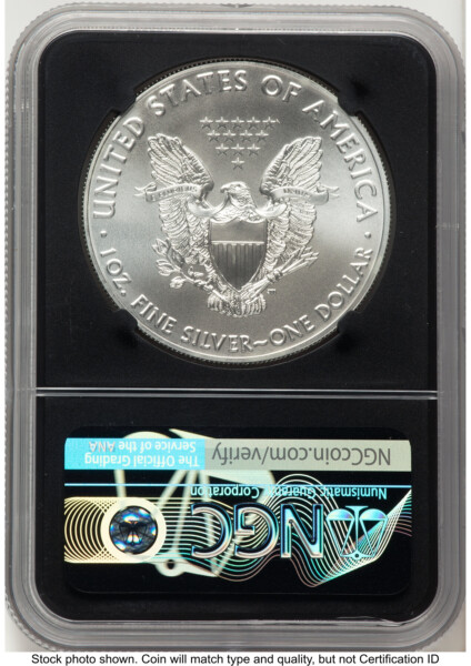 2020 Silver Eagle Ed Moy Mint Director's Series Blk Core 70 NGC