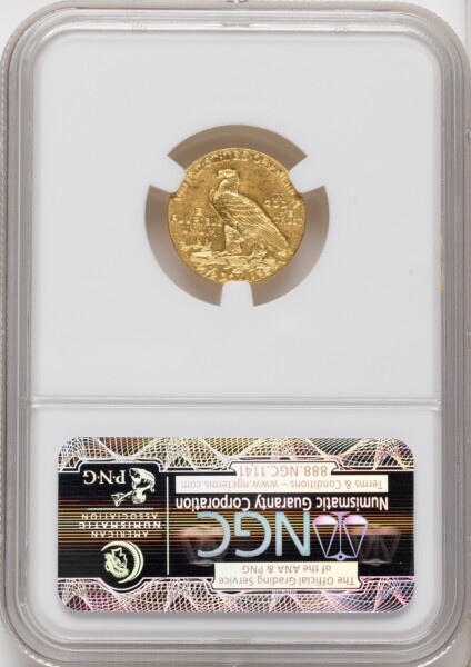 1911 $2 1/2 61 NGC