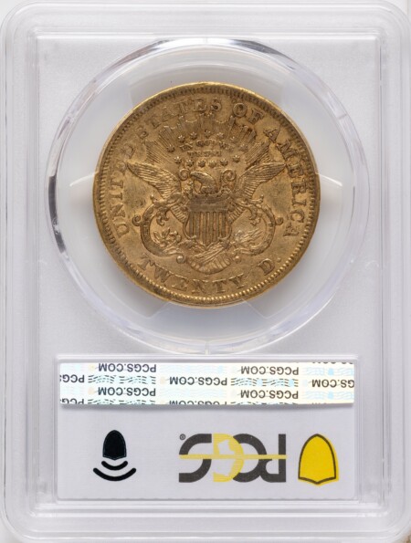 1868-S $20 45 PCGS