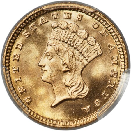 1882 G$1 PCGS Secure 68 PCGS
