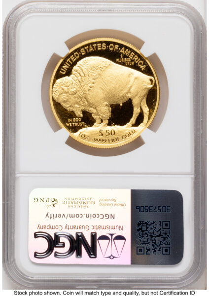 2013-W Proof Gold Buffalo 1 oz Mike Castle 70 NGC