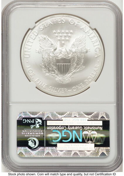 2013-(S) Silver Eagle FR San Francisco Bridge Label 70 NGC