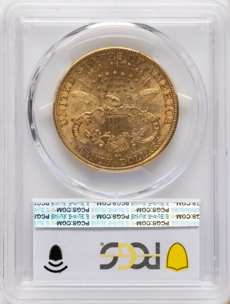 1892-CC $20 PCGS Secure 55 PCGS
