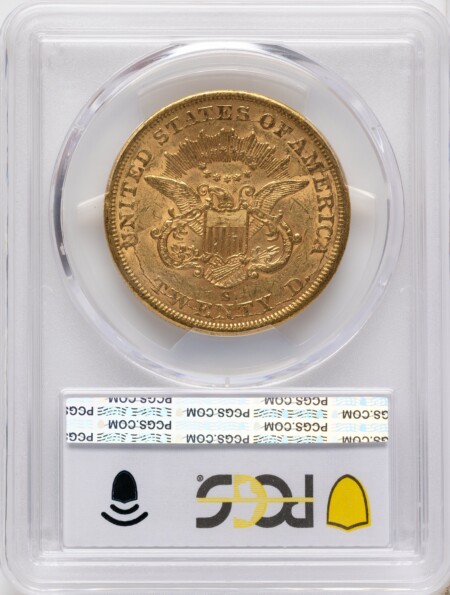 1865-S $20 53 PCGS