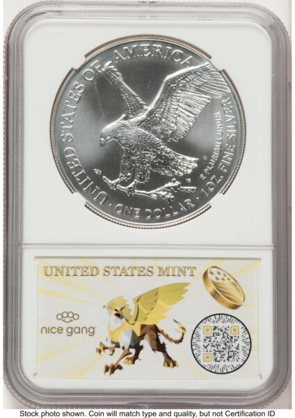 2025-(P) Silver Eagle (Privy Mark) First 50,000 Mark Salzberg 8 Era Label 70 NGC