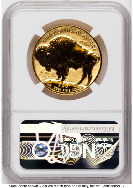 2013-W Reverse Proof Gold Buffalo 1 oz Red Book 70 NGC