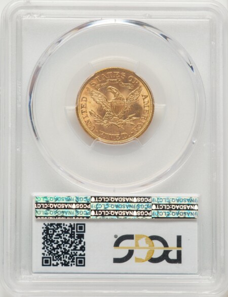 1895 $5 CAC 63 PCGS