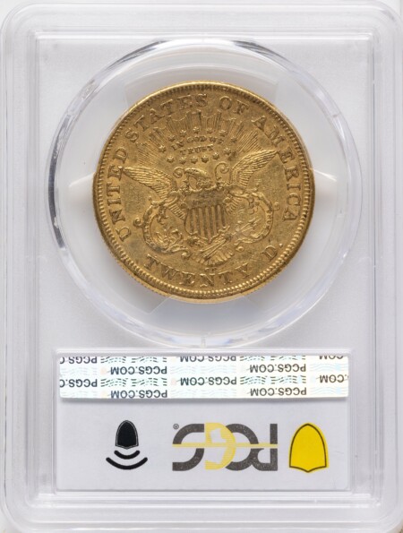 1872-CC $20 PCGS Secure 50 PCGS