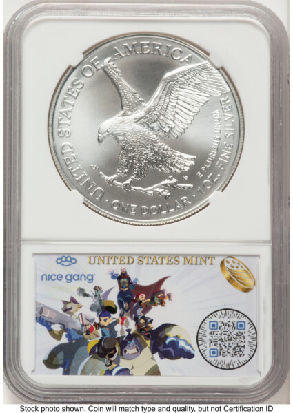 2024-(P) Silver Eagle (Privy Mark) FDI Mark Salzberg 8 Era Label 70 NGC