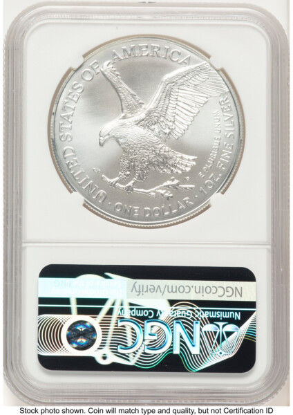 2024-(P) Silver Eagle (Privy Mark) FDI Mike Castle 70 NGC