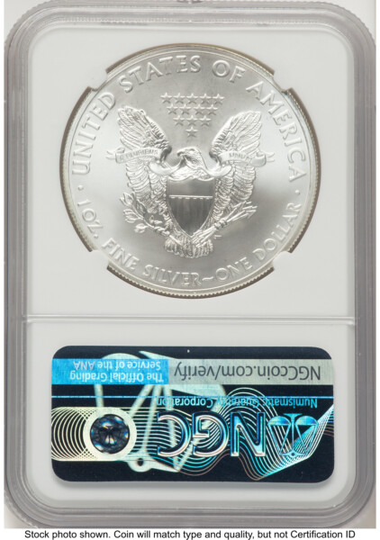2014-(S) Silver Eagle John Mercanti 70 NGC