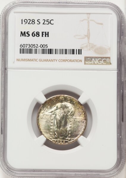 1928-S 25C, FH 68 NGC