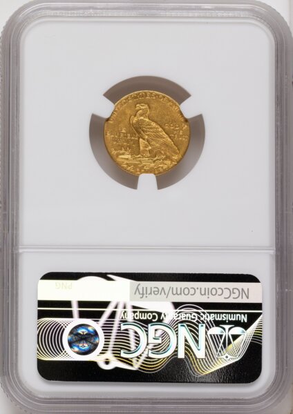 1911 $2 1/2 62 NGC