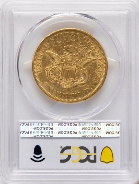 1854 $20 Small Date 45 PCGS