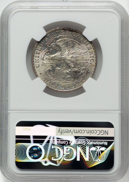 1918 50C Lincoln, MS NGC Secure 67 NGC