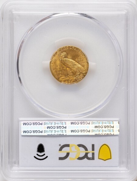 1915 $2 1/2 CAC PCGS Secure 65 PCGS