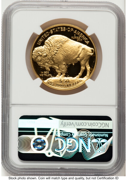 2026-W Proof Gold Buffalo 1 oz FDI 1ST 70 NGC