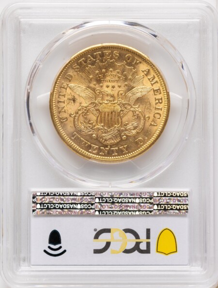 1873-S $20 Closed 3 62 PCGS