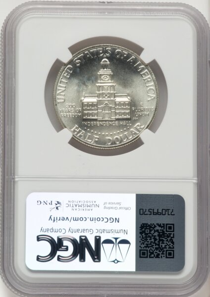 1976-S 50C Silver, MS 69 NGC