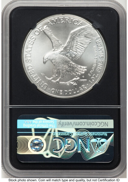 2021 Silver Eagle Type 2 FDR Ed Moy Mint Director's Series Blk Core 70 NGC